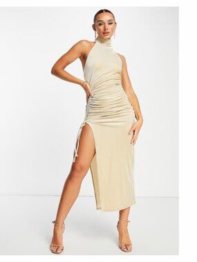 drop waist midi white dress The Midnight Dress – Annie's Ibiza Online main image 0